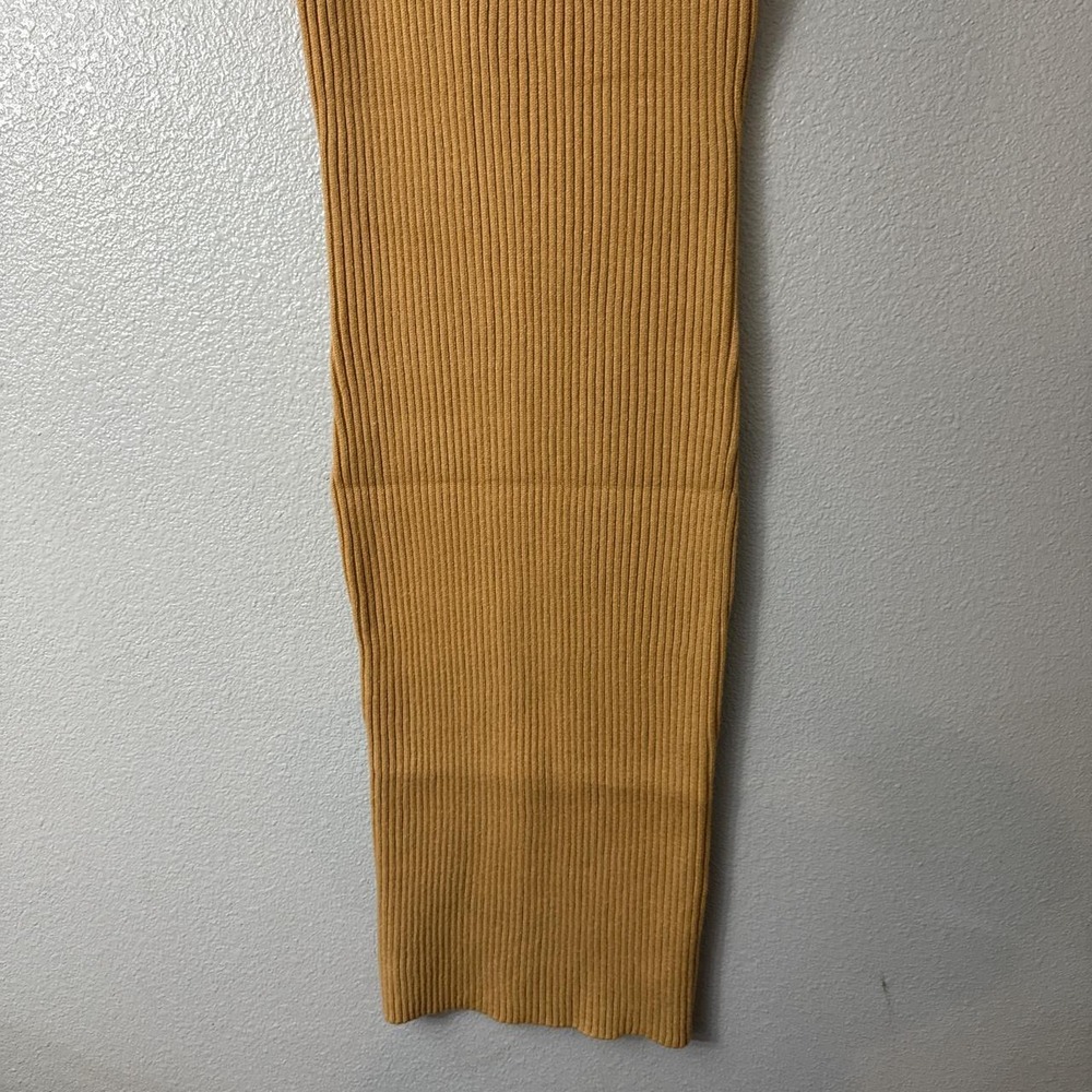 BTFBM adorable tan colored tank sweater dress - Picture 4 of 4